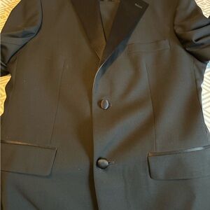 Black Classic Single-Breasted Tuxedo with pants